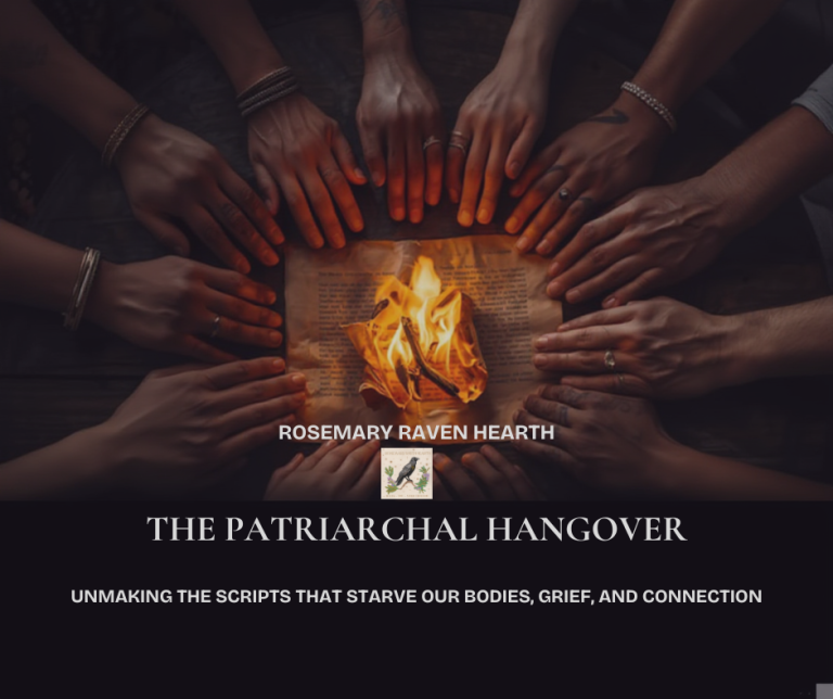 The Patriarchal Hangover: Gender, Love, and the Rooms We Are Told to Avoid