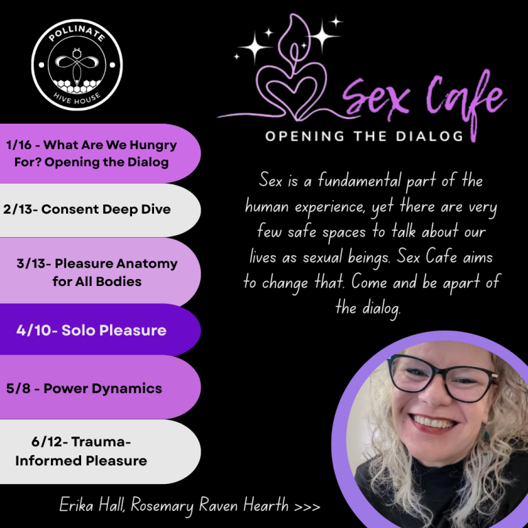 Come As You Are: Introducing Sex Cafe at Rosemary Raven Hearth (January 16, 2026)